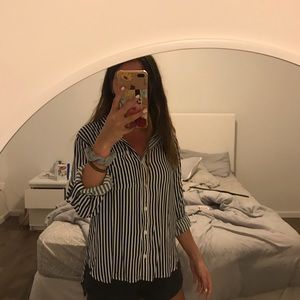 Velvet heart button down shirt